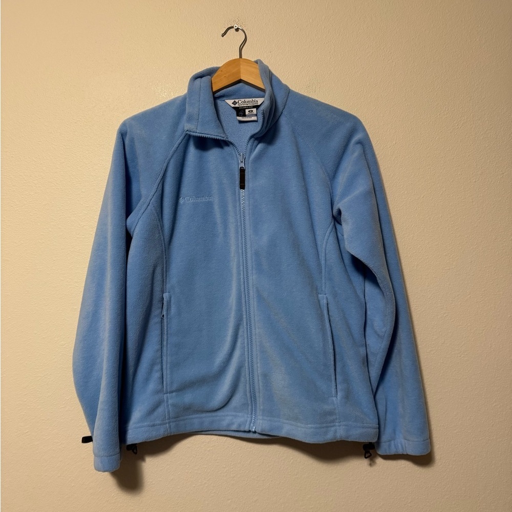 Columbia Light Blue Fleece Jacket